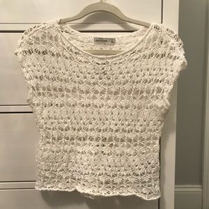 Abercrombie kids crochet top